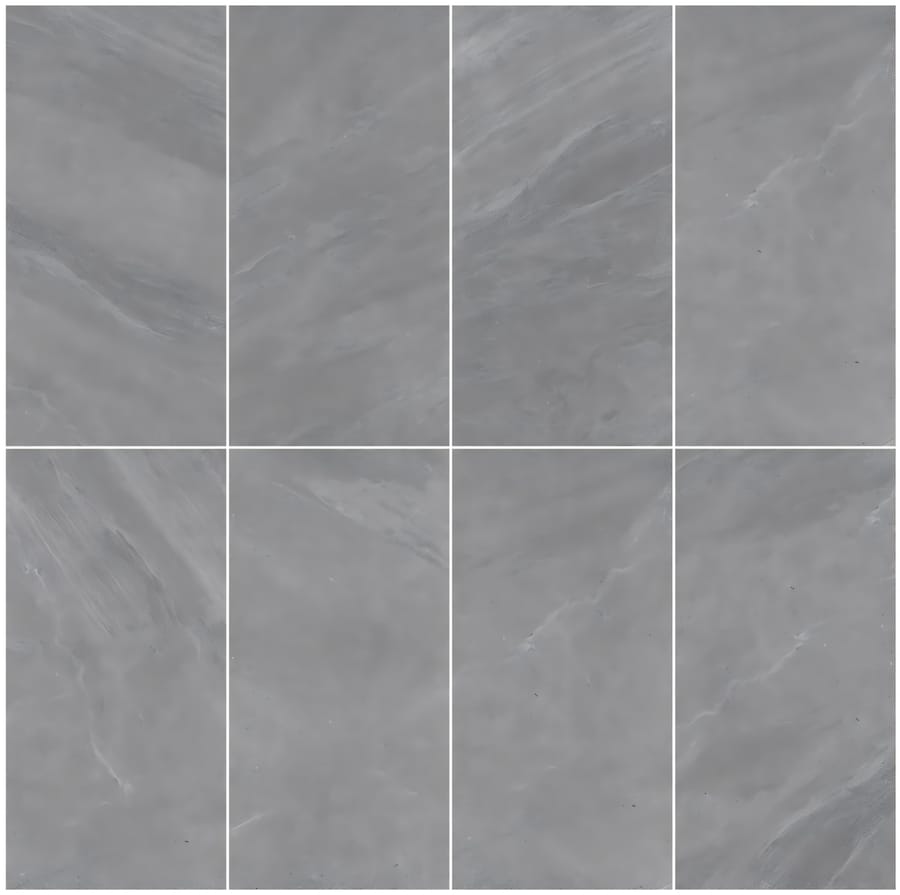 Sandstone-look floor in a large interior