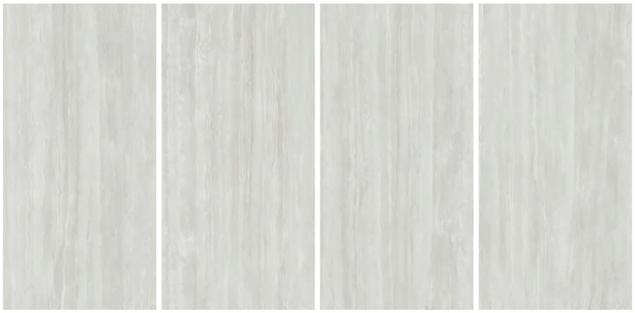 Vein-cut travertine look interior